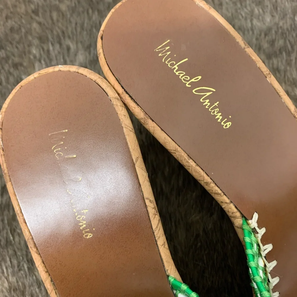 Michael Antonio Wedges. Wears like a size 9 - Picture 4 of 10